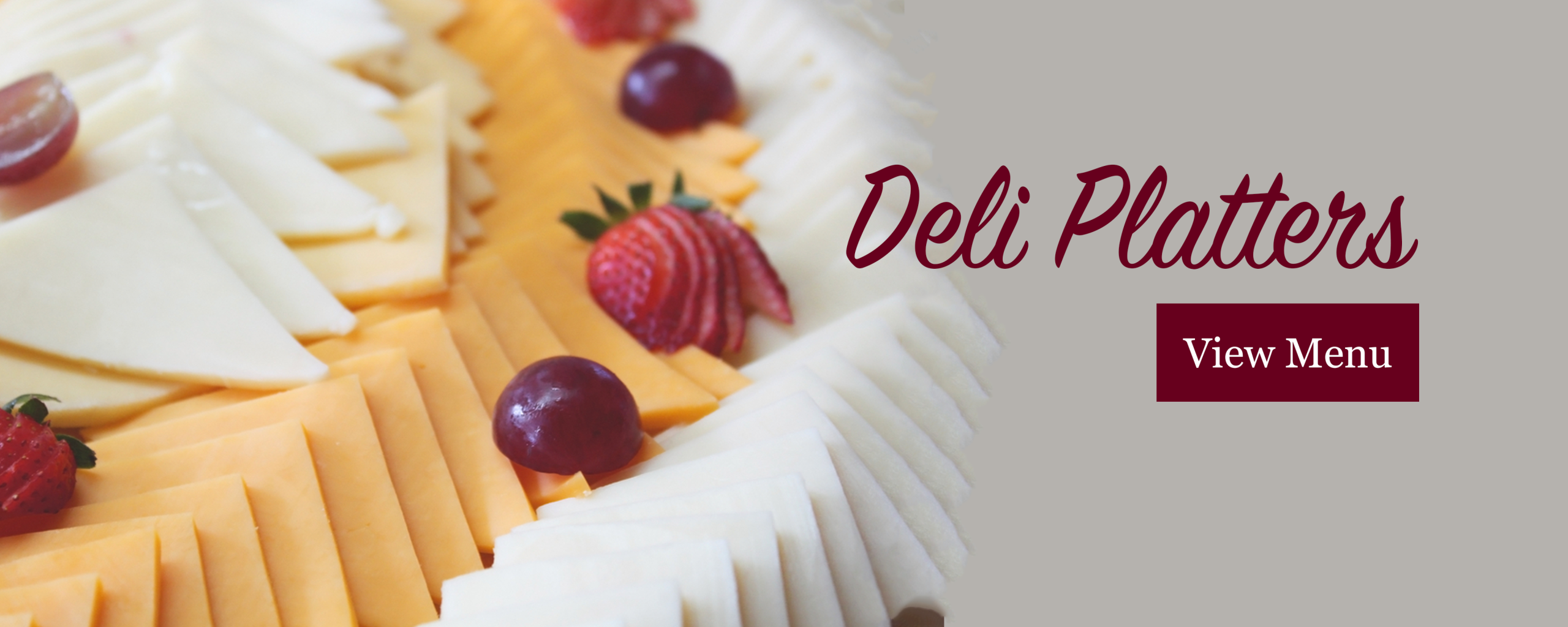 Brothers Butcher deli platters